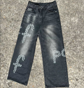 Vol.1 Pcf monogram logo jeans