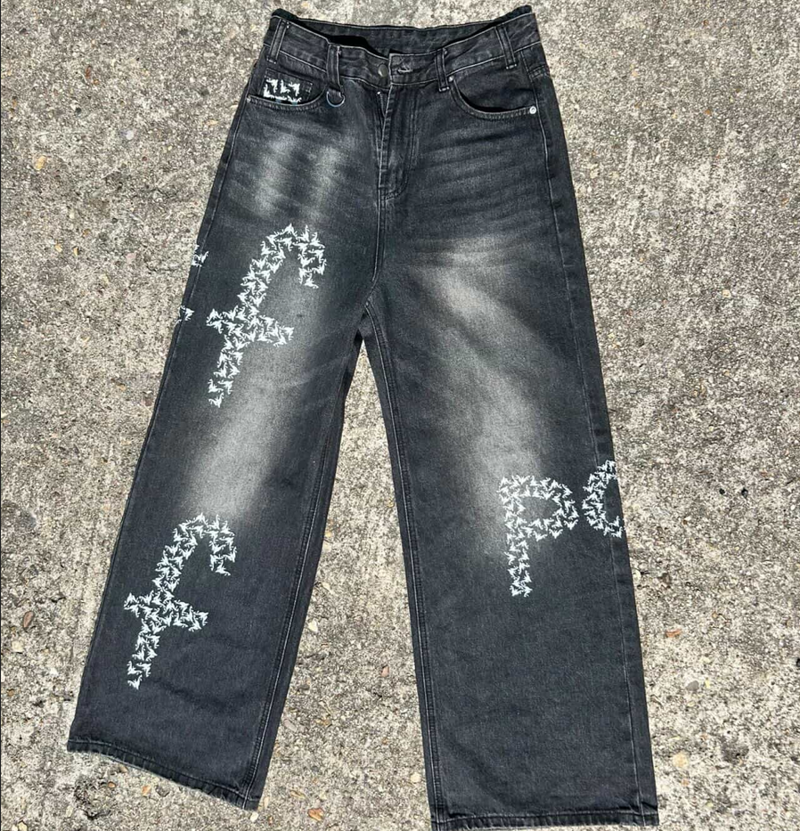 Vol.1 Pcf monogram logo jeans