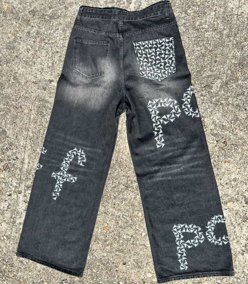 Vol.1 Pcf monogram logo jeans